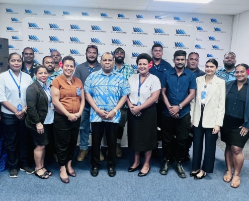 Welcome new recruits! | Airports Fiji
